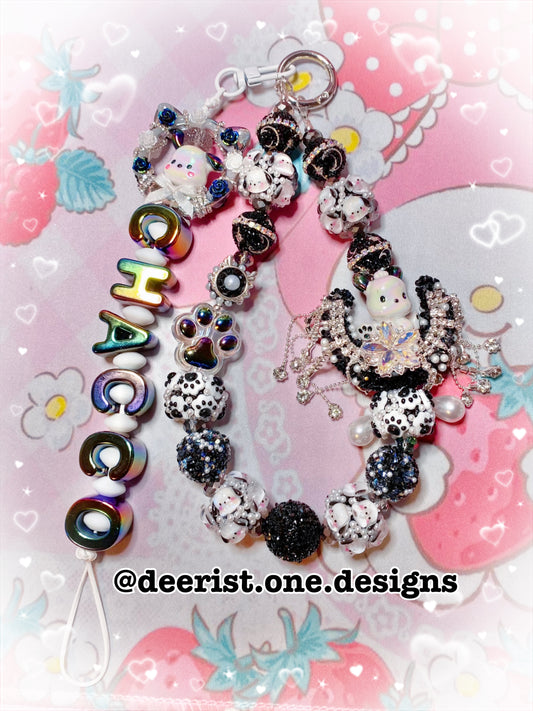 Sitting Puppy Keychain