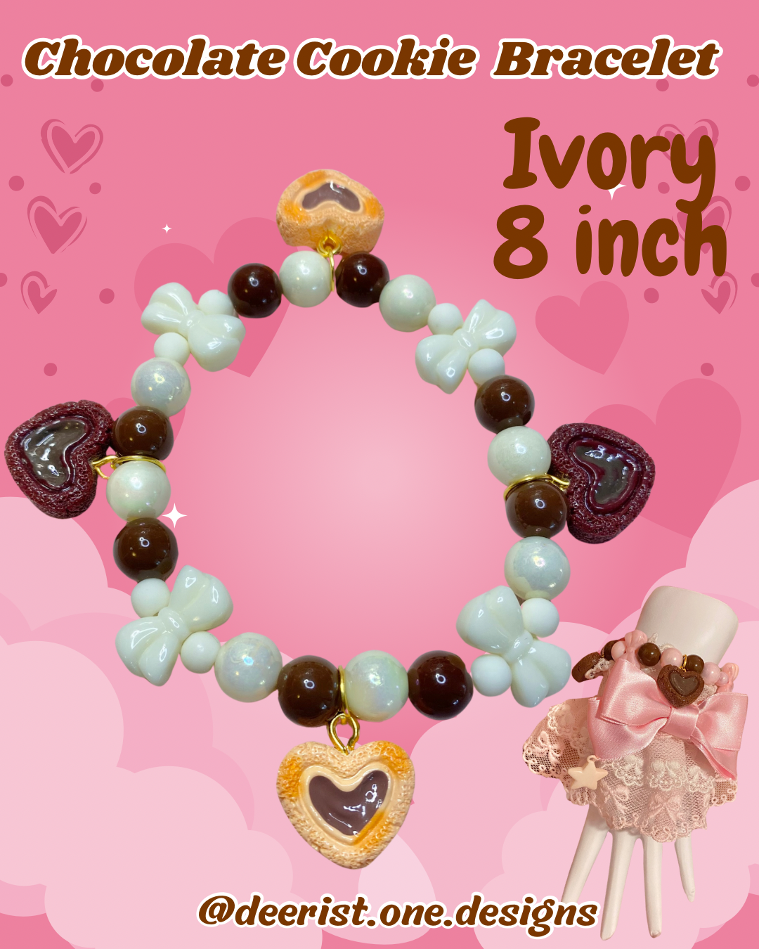 Chocolate Cookie Bracelet