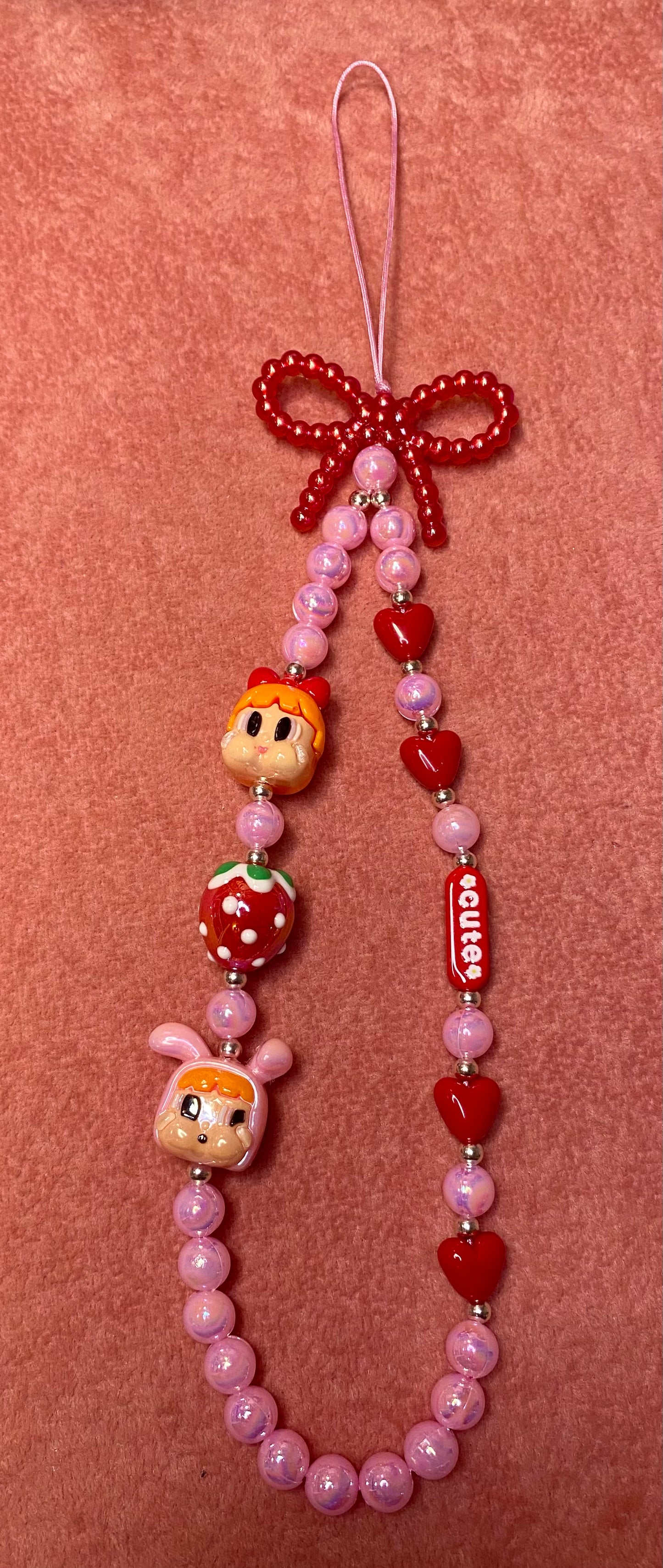 Crying Super Girl Device Strap