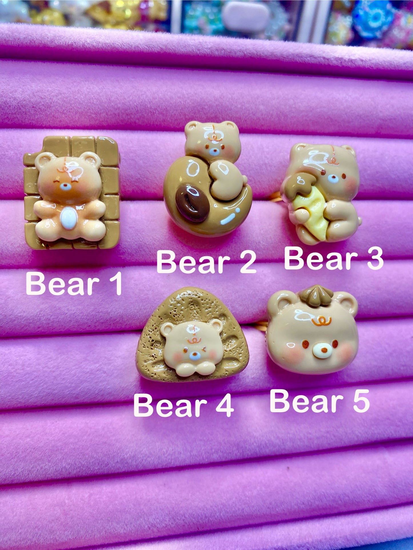 Bear Snacks Ring