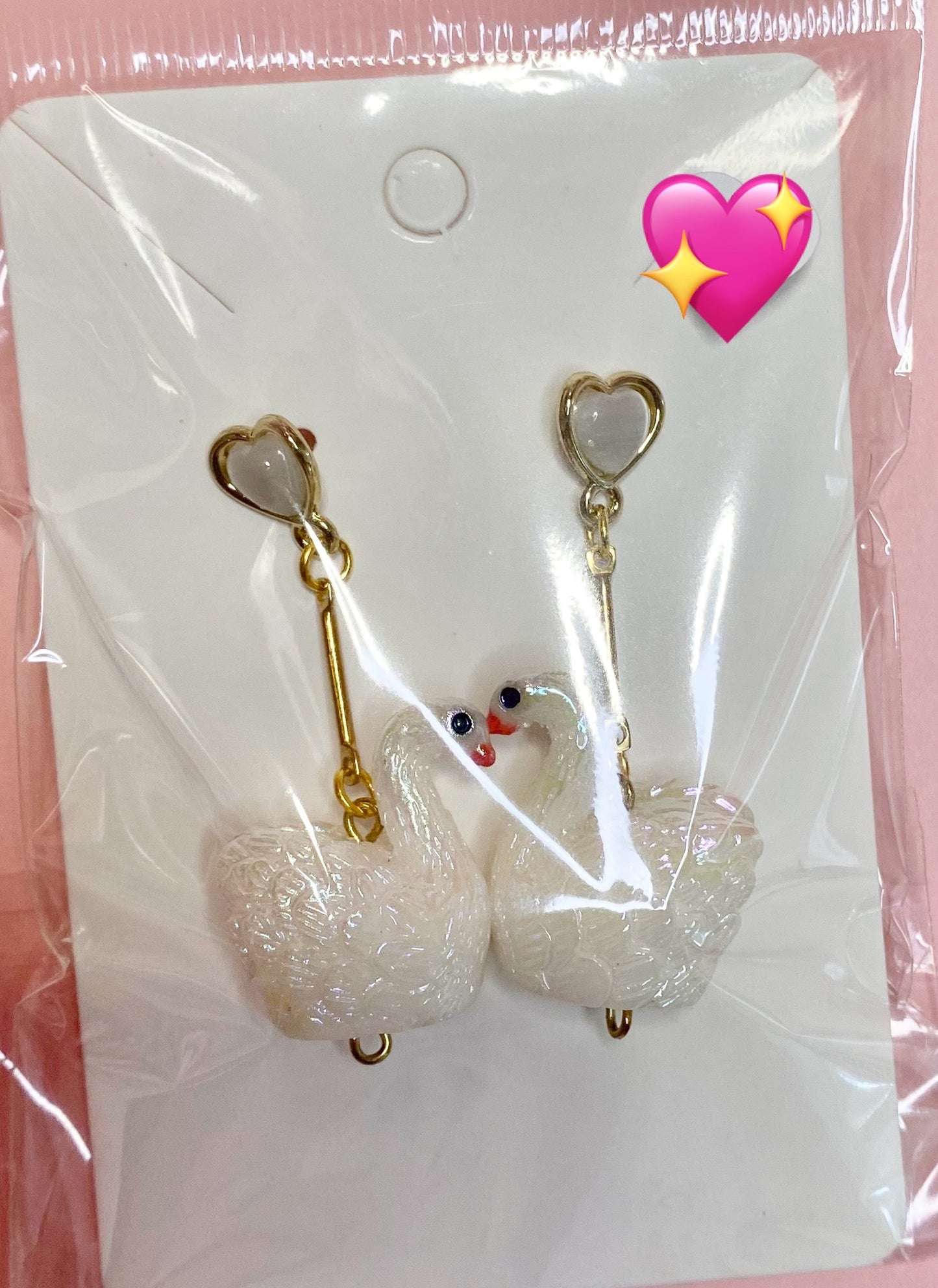 Swan Earrings
