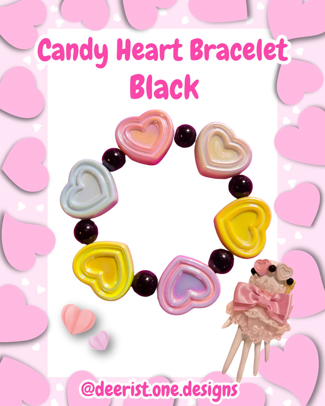 Candy Hearts Bracelet