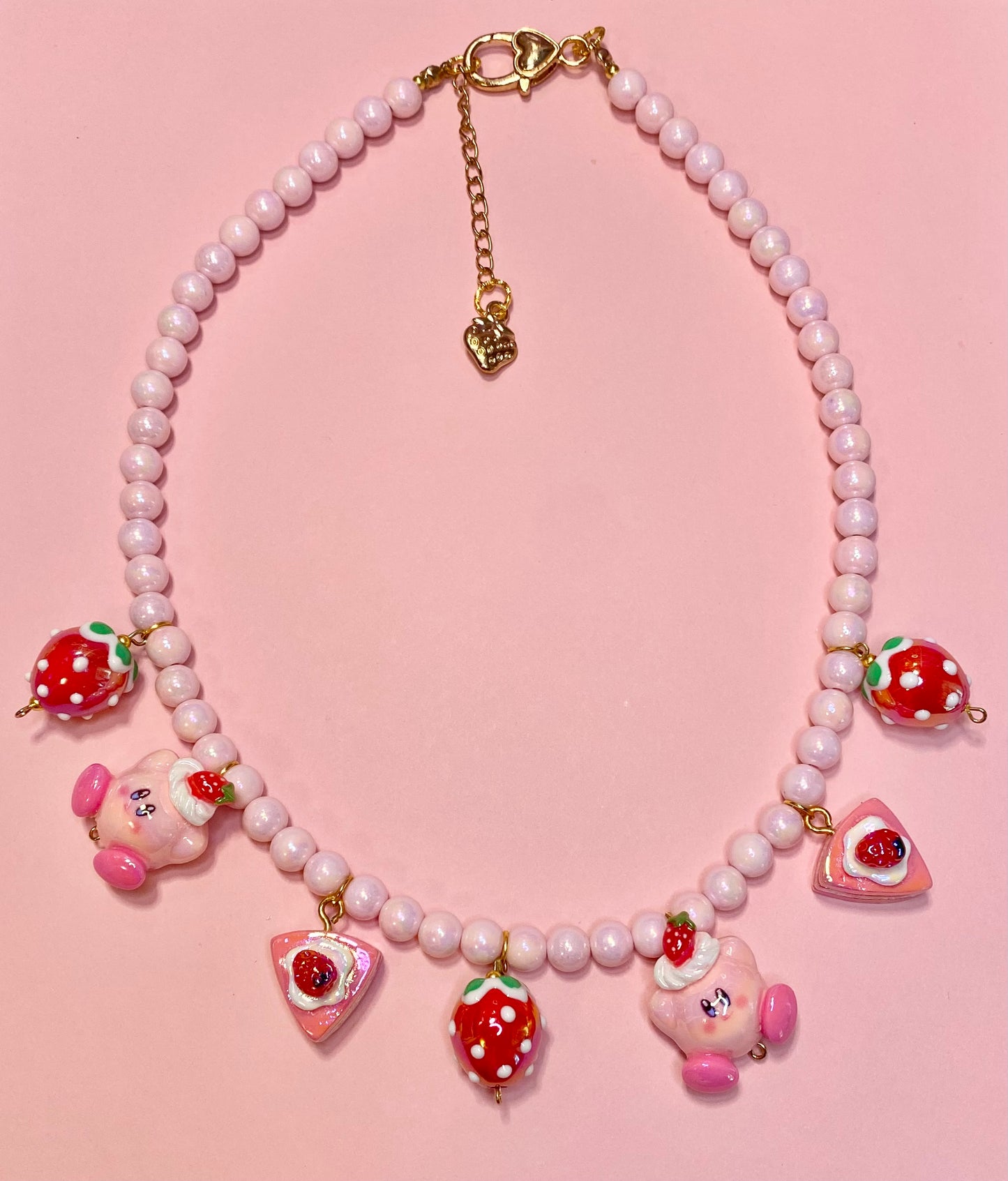 Strawberry Blob Necklace