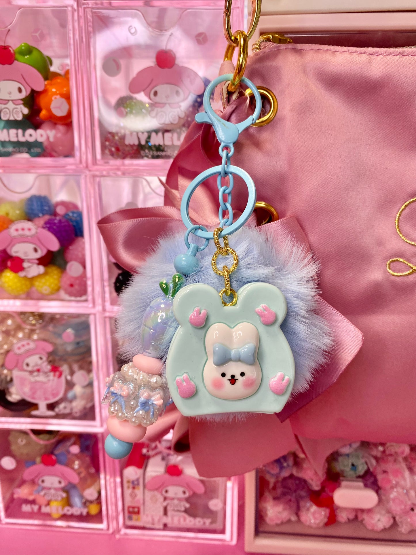 Bunny Cookie Keychain
