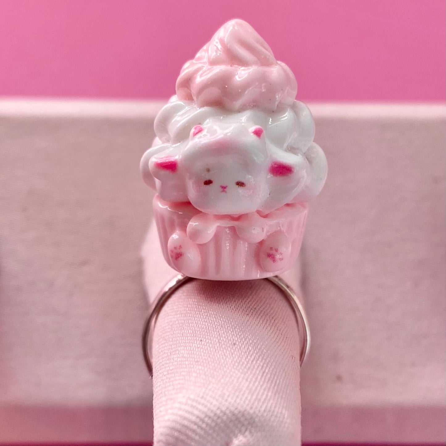 Lamb Cupcake Ring