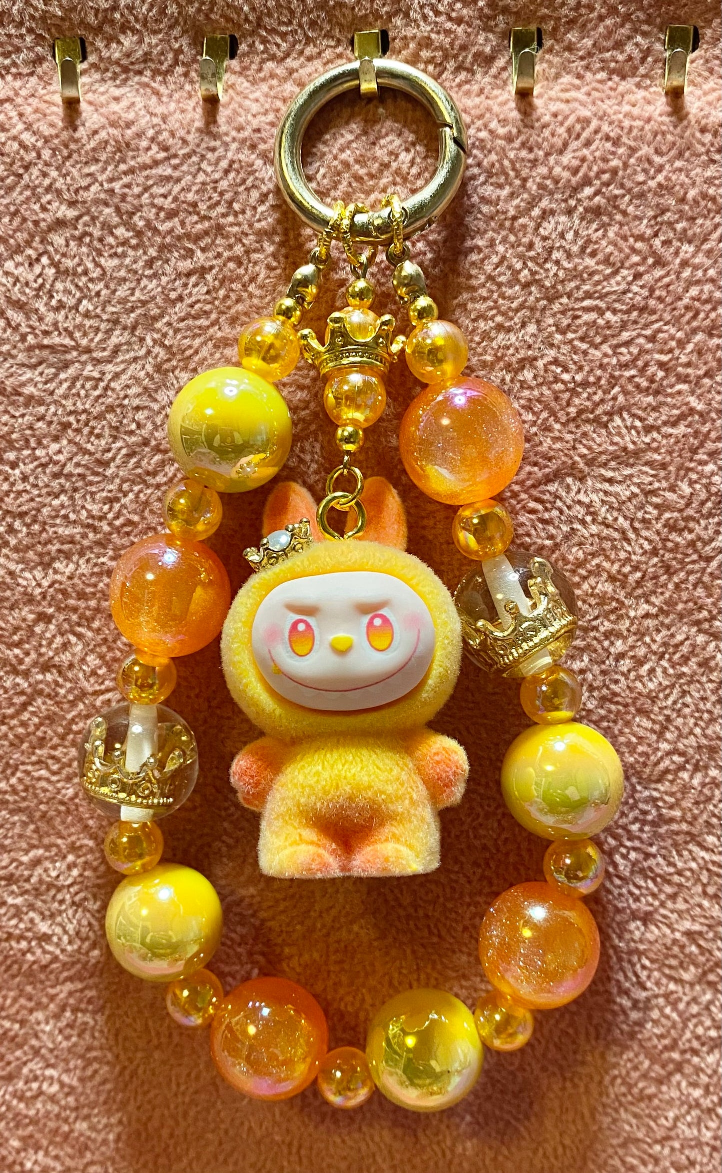 Crown Monster Keychain