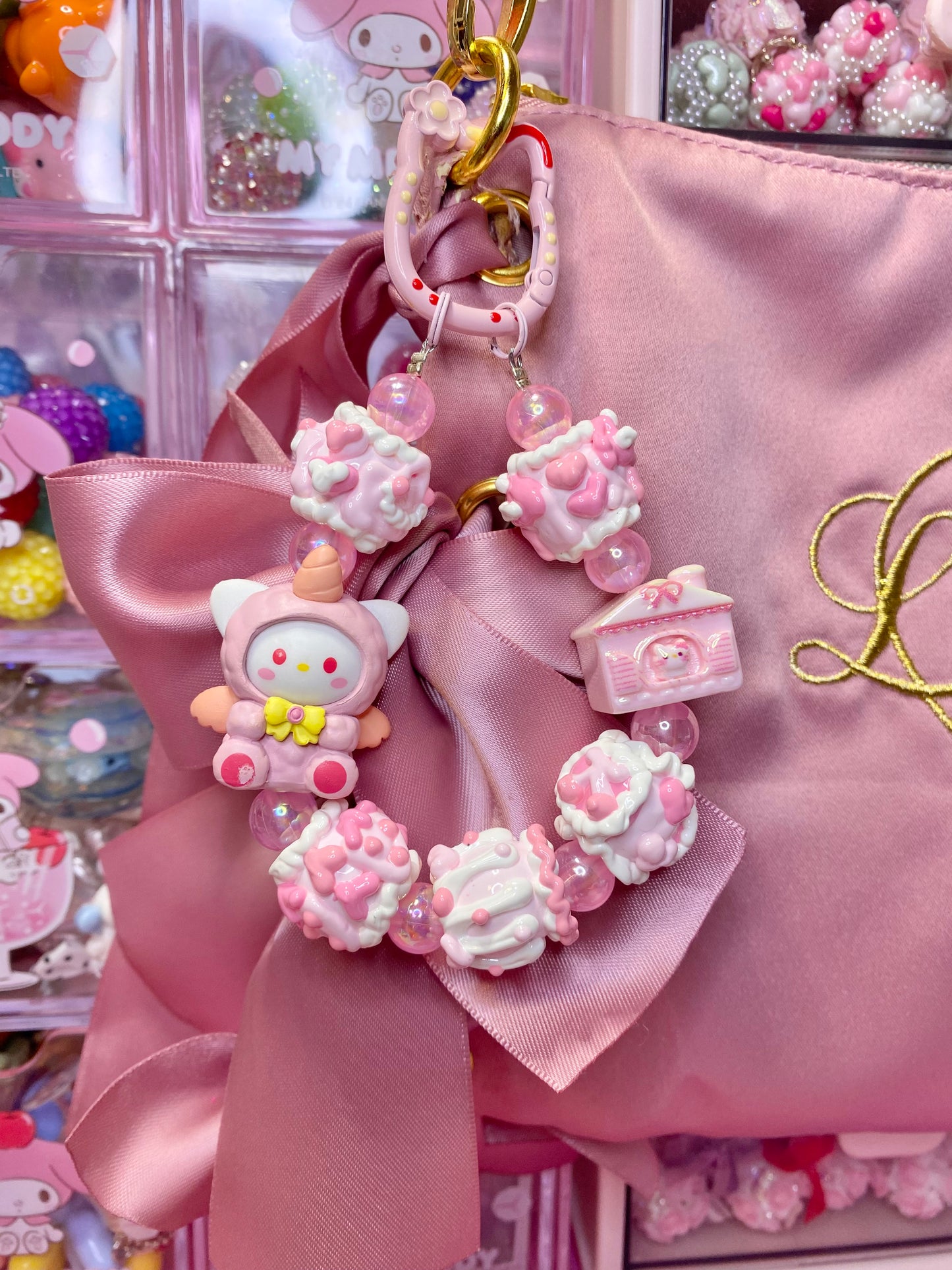 Mini Unicorn Keychain