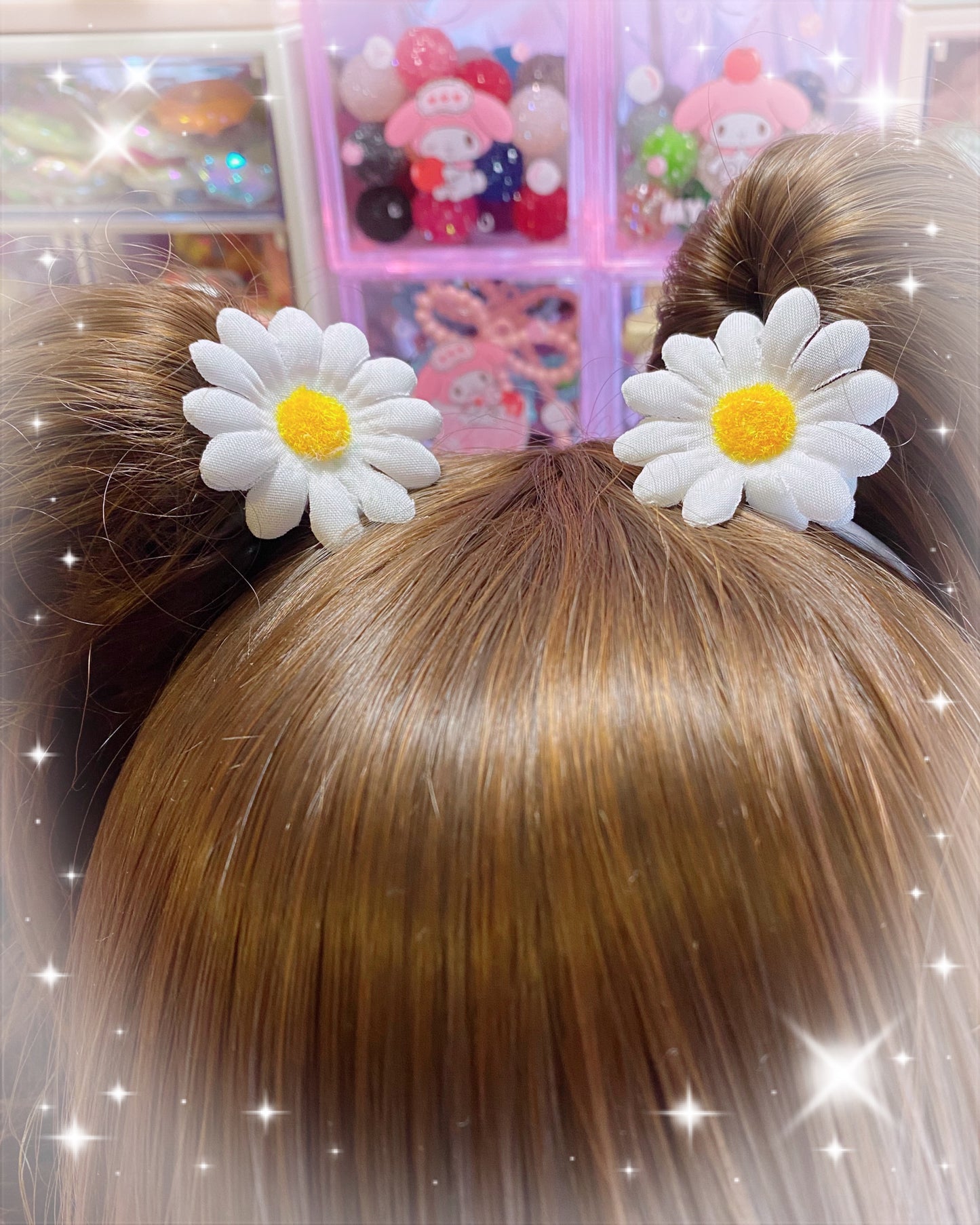 Flower Hair Ties