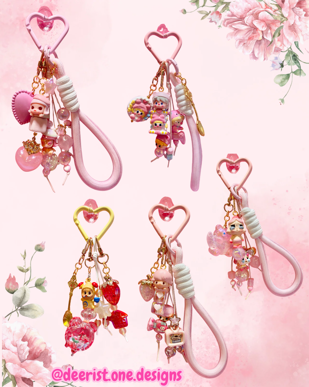 Fancy Dangle Keychain