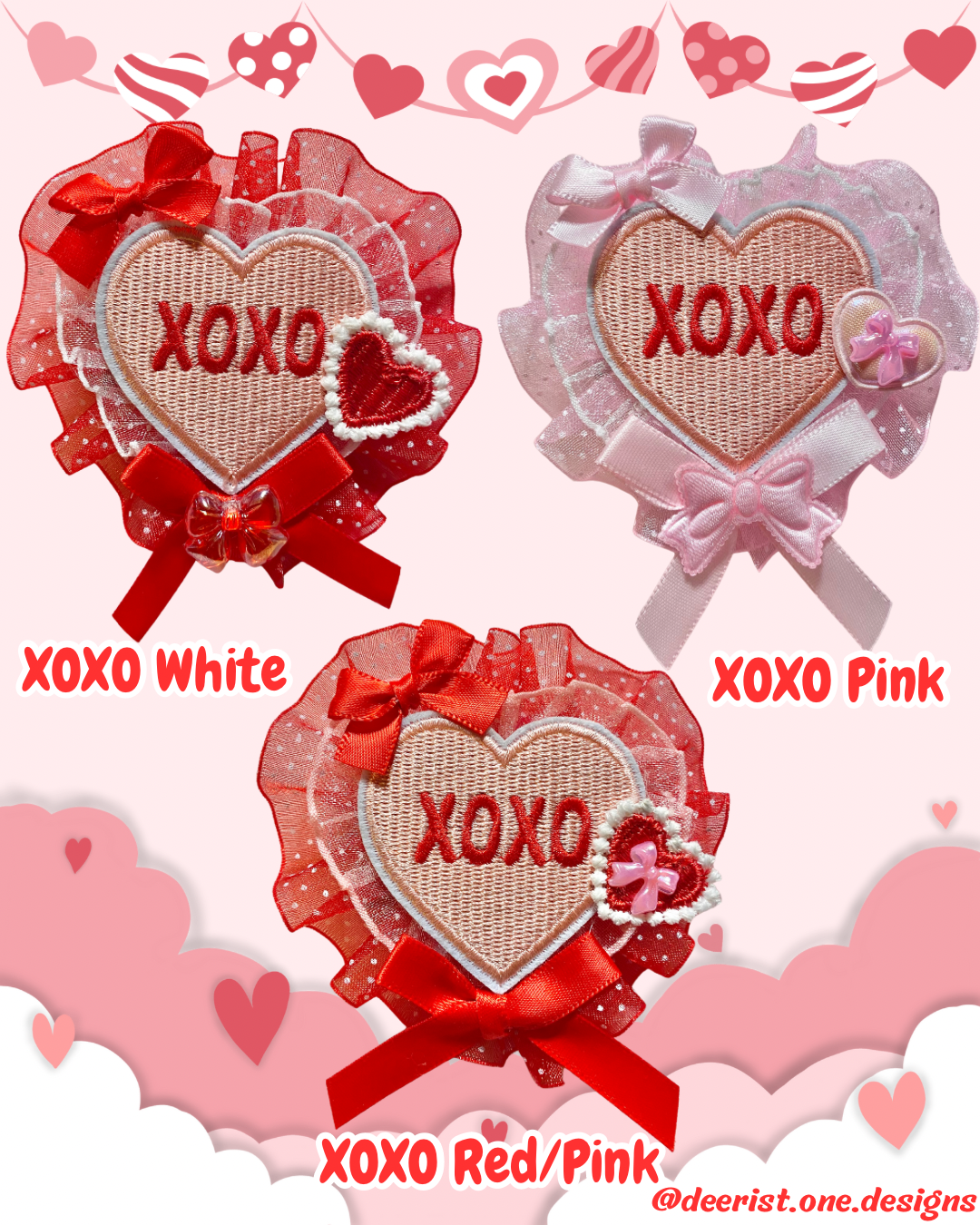 Conversation Hearts 2-way Clip
