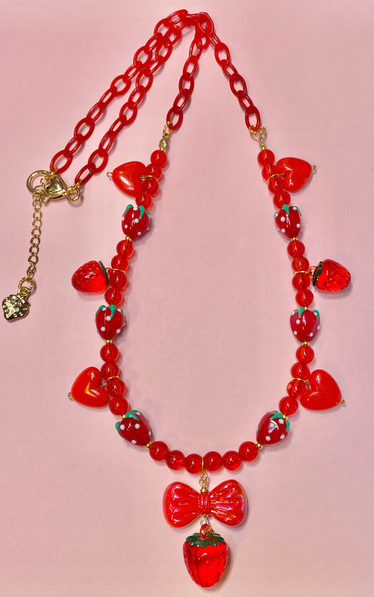 Strawberry Necklace