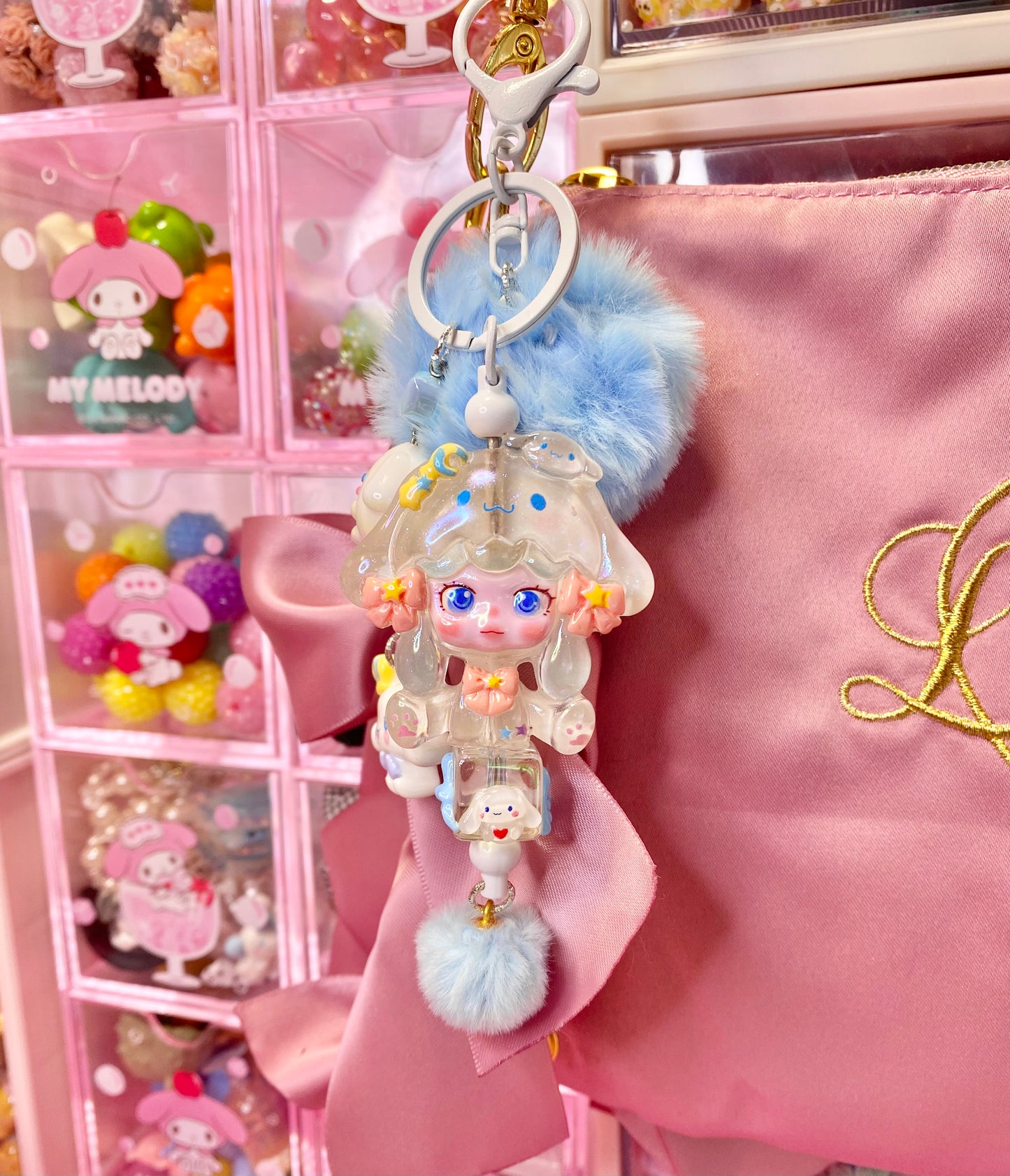 Sitting Doll Keychain