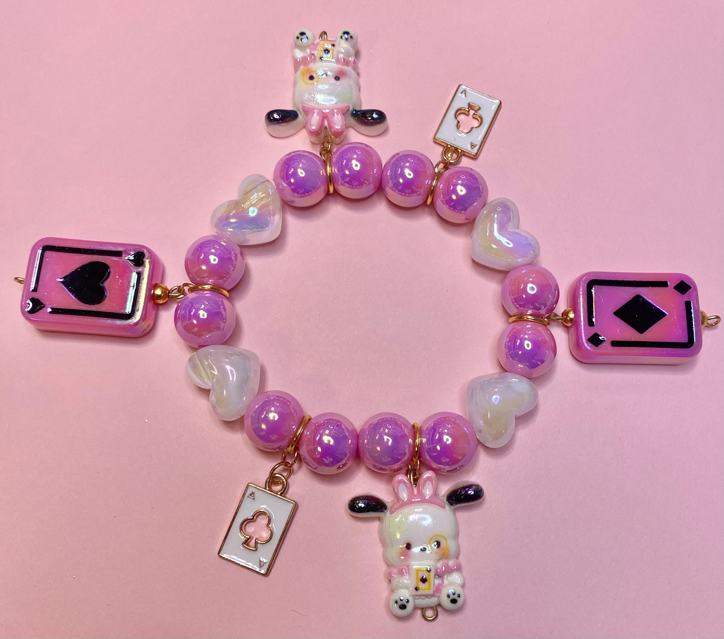 Playing Cards Puppy Bracelet