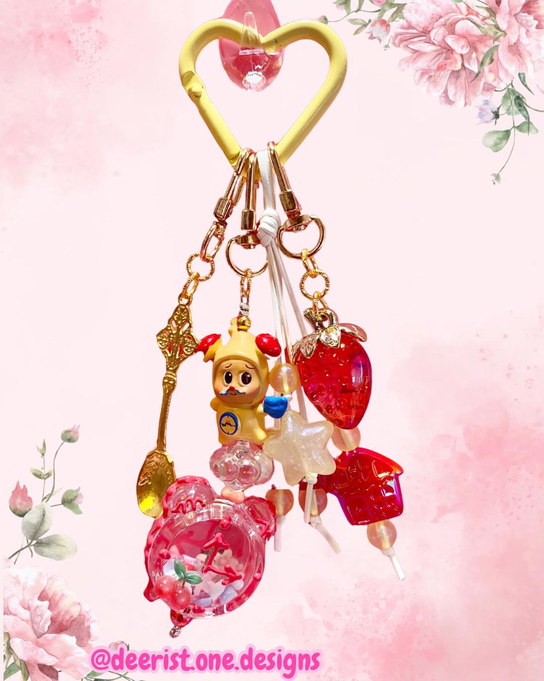 Fancy Dangle Keychain