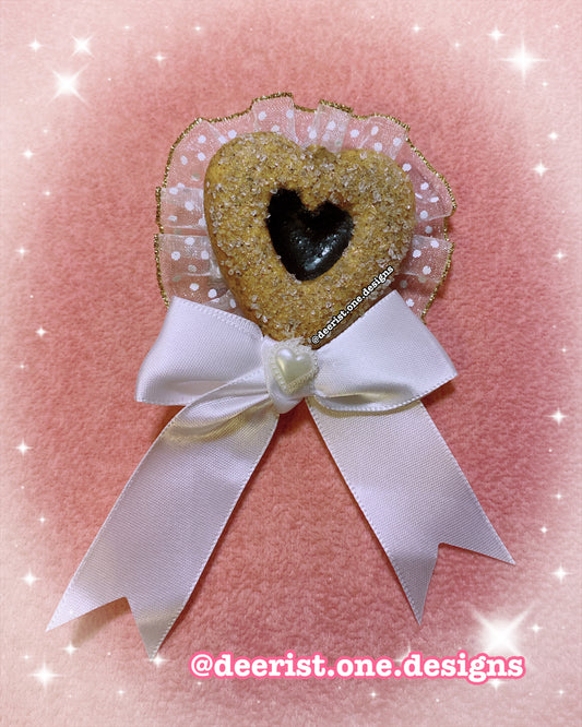 Heart Cookie 2-way Clip
