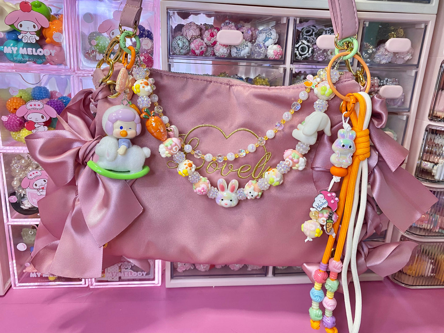 Baby Bunny Keychain