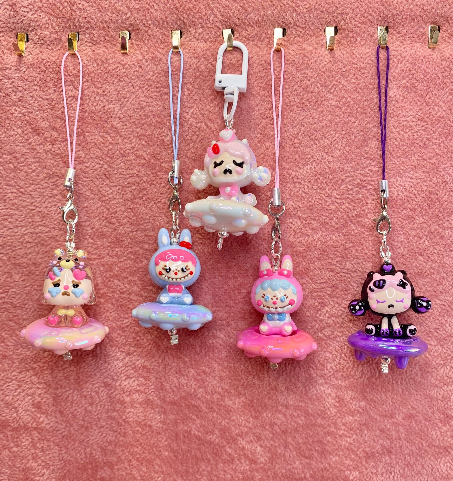 Spaceship Keychain
