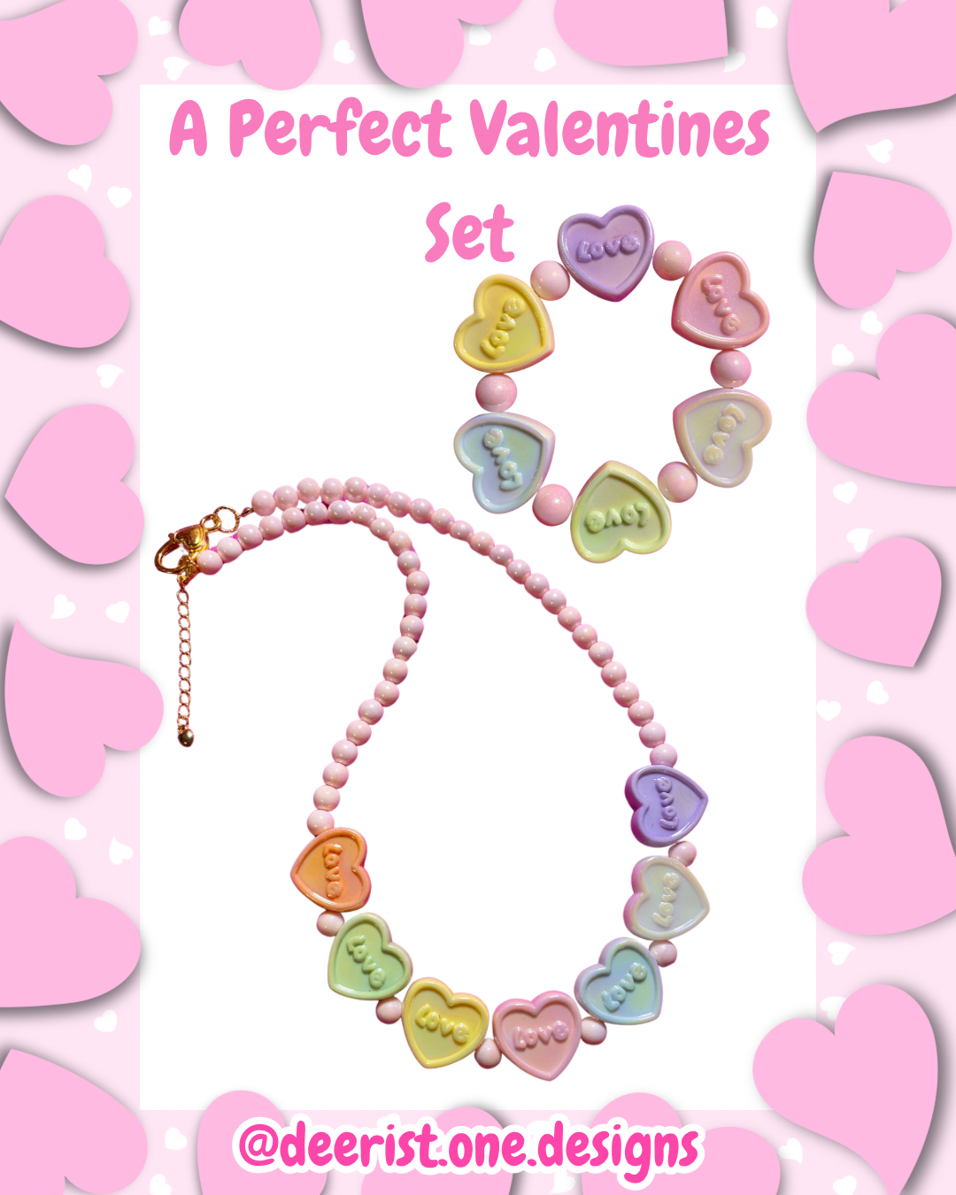 Candy Hearts Bracelet