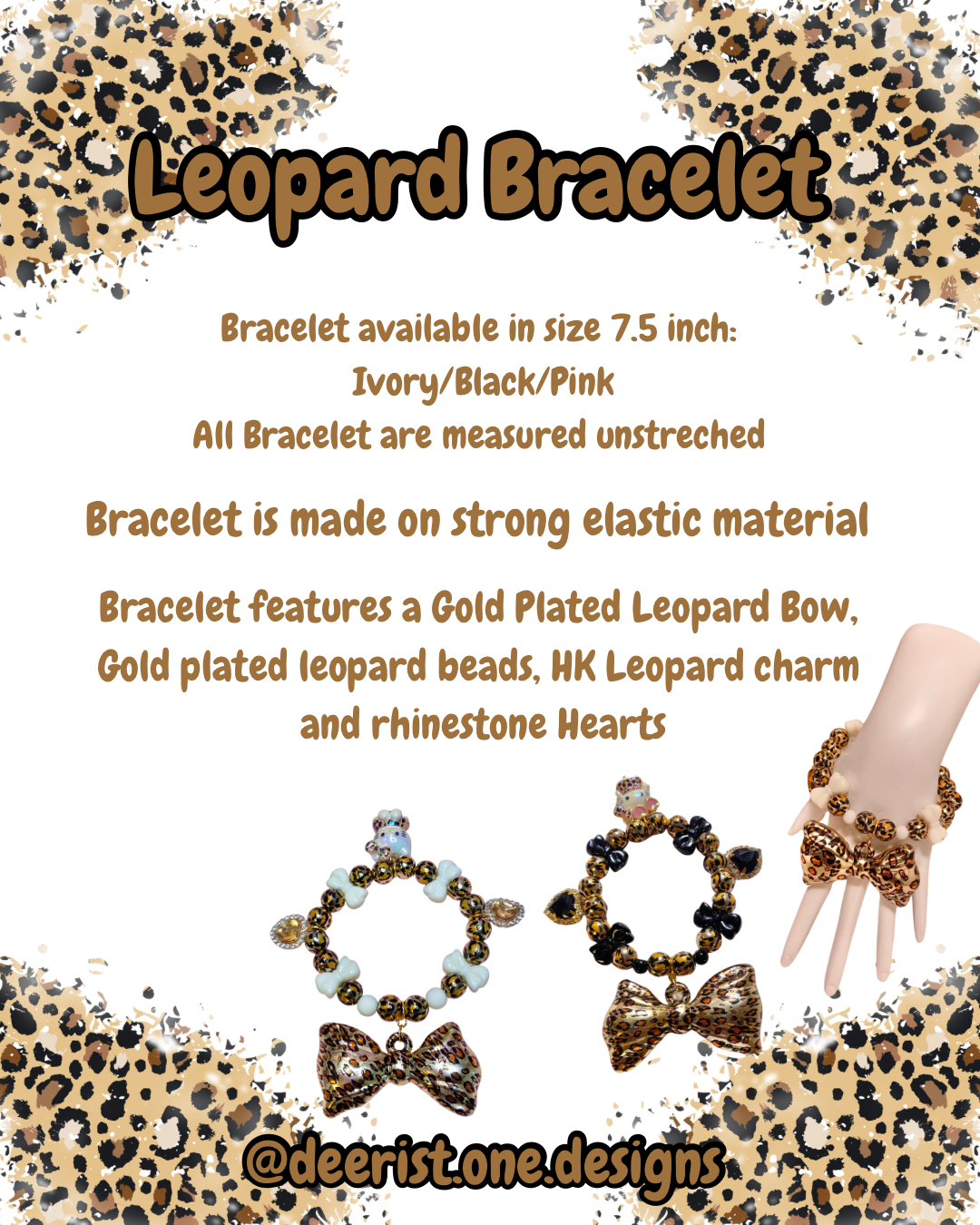 Leopard Bracelet
