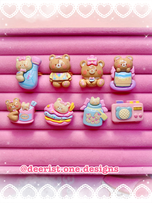 Retro Bear Ring