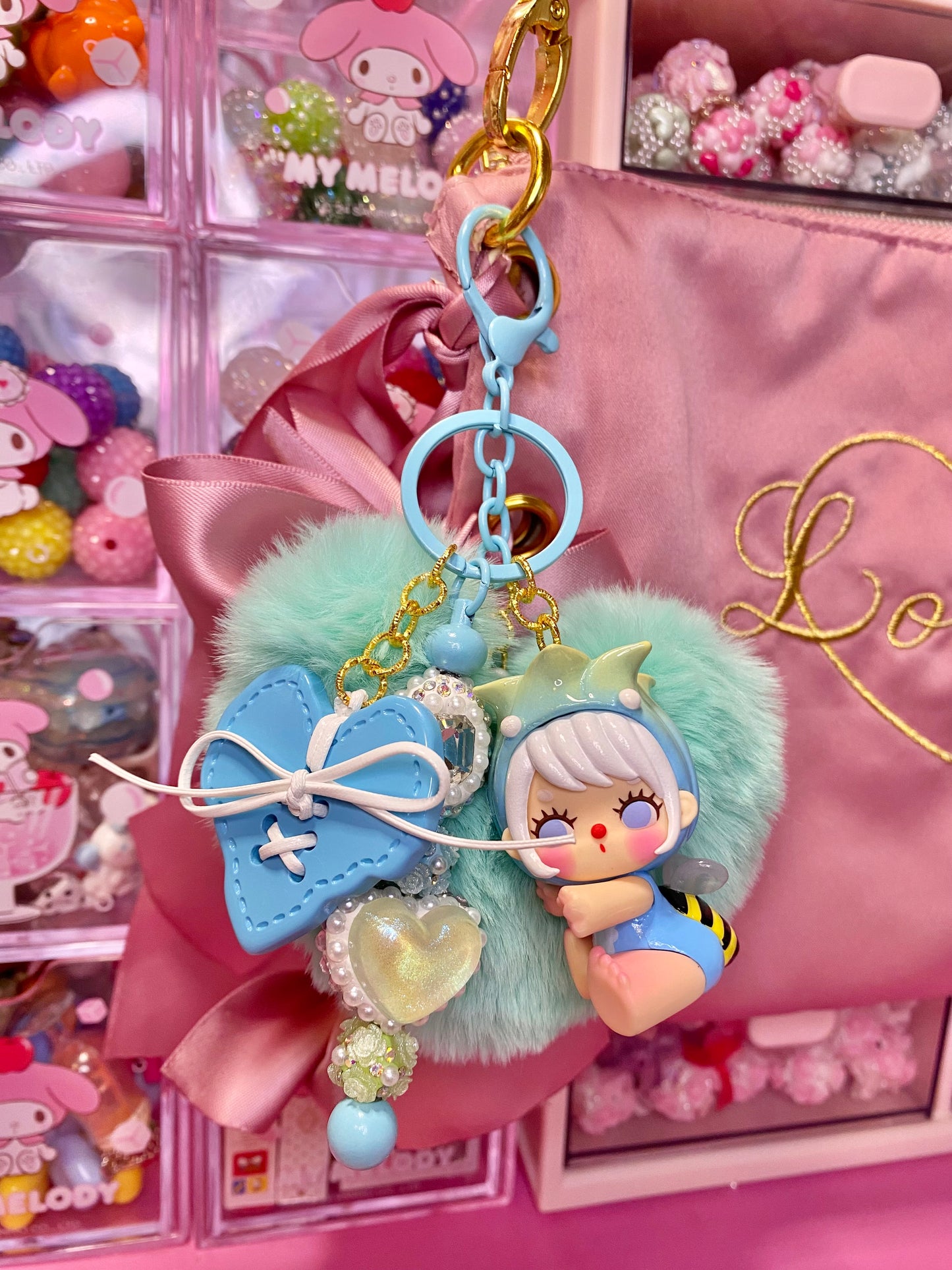 Flower Baby Keychain