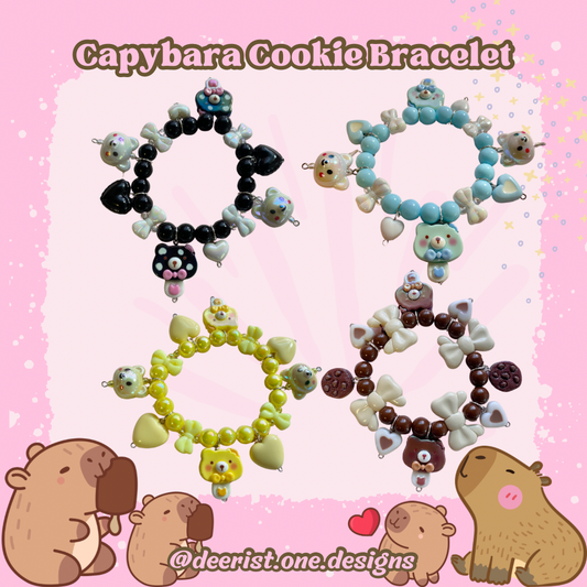 Capybara Cookie Bracelet