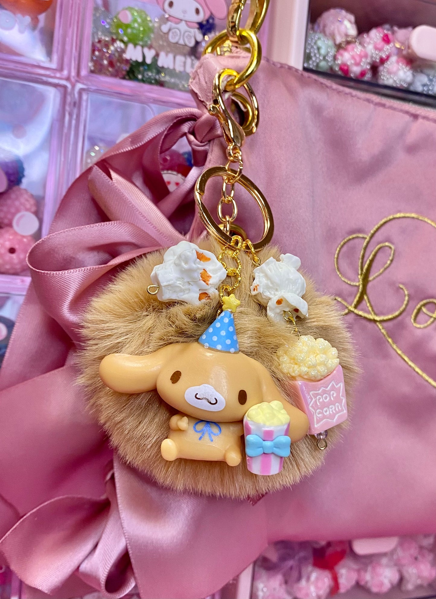 Puppy Party Keychain