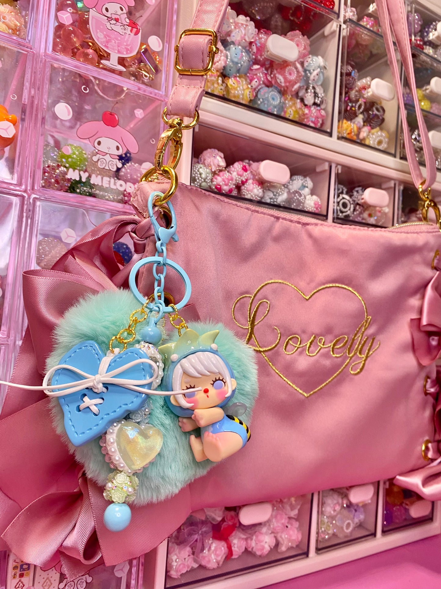 Flower Baby Keychain
