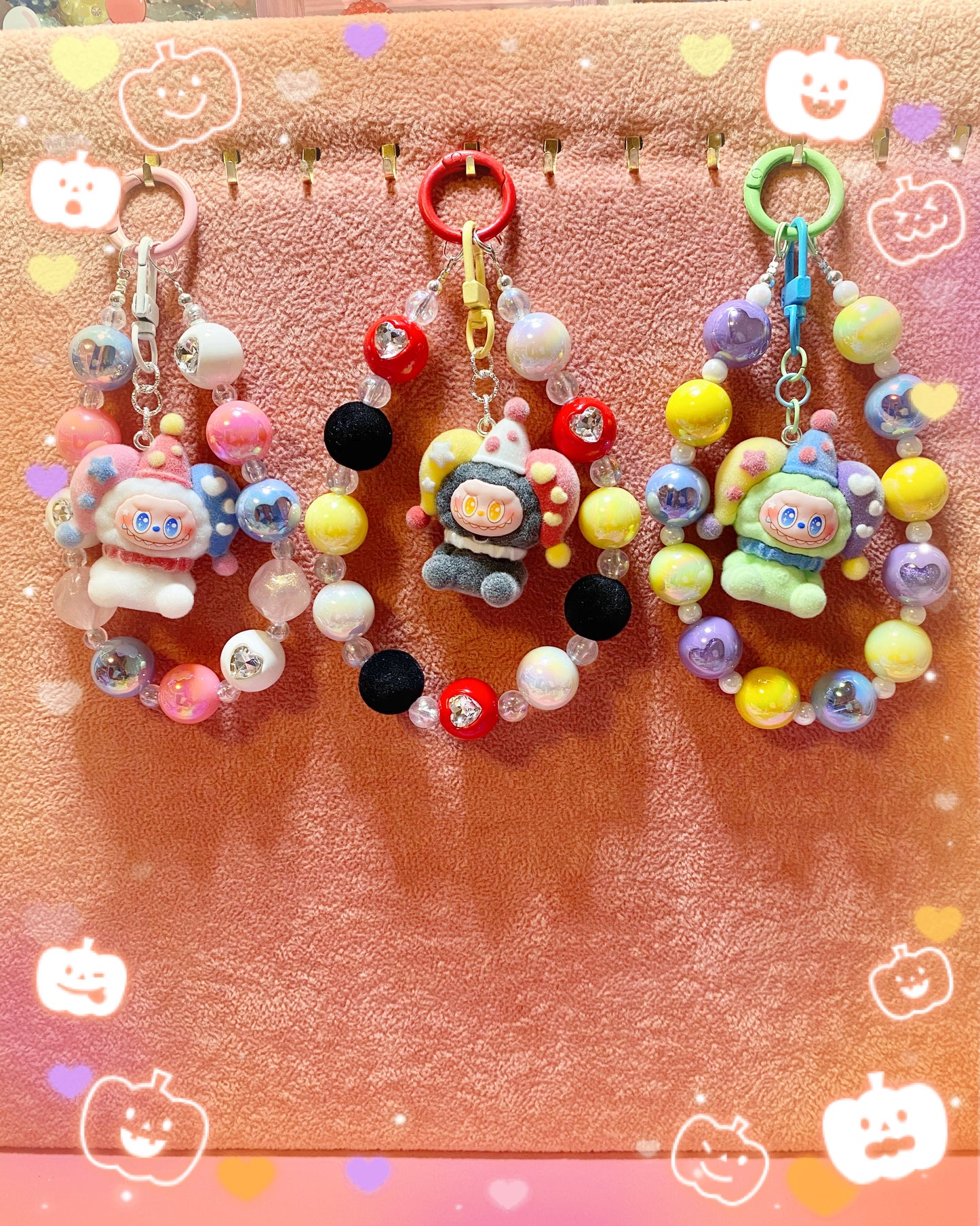 Jester Monster Keychain