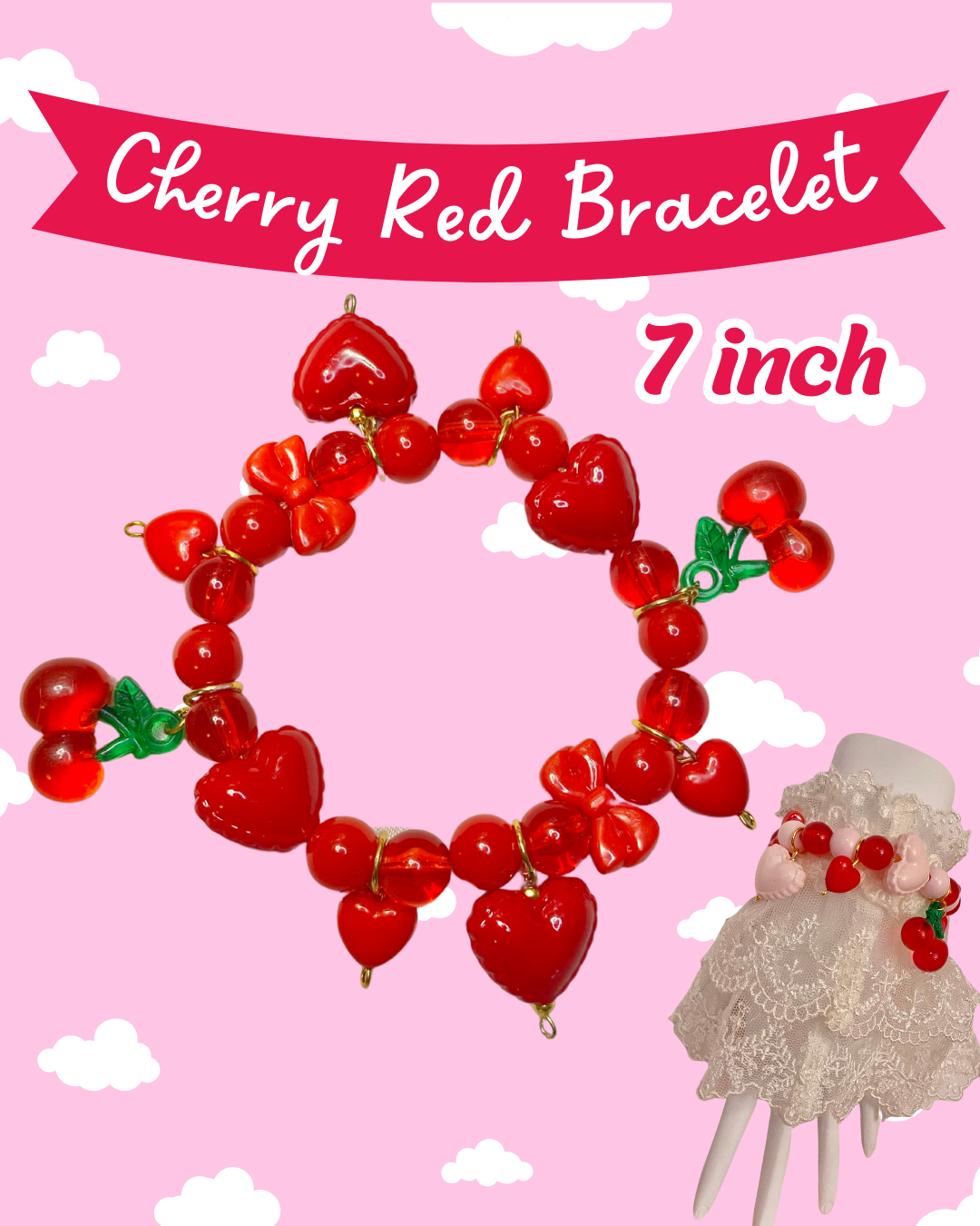 Sweet Cherry Bracelet