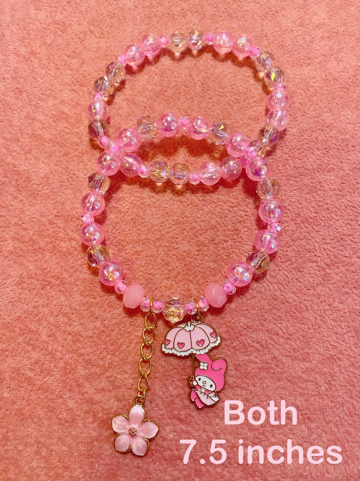 Pink Double Bracelets