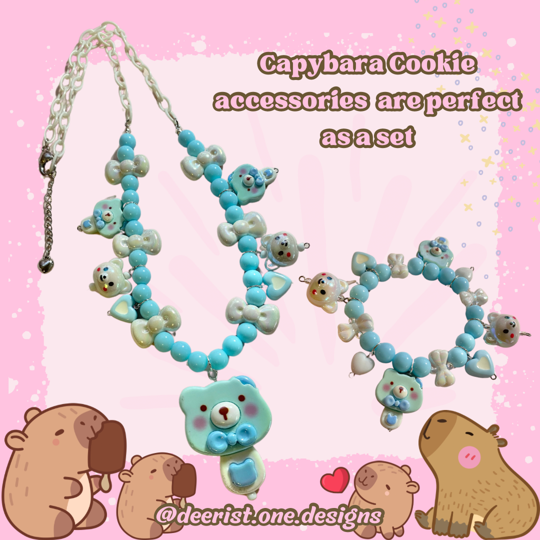 Capybara Cookie Bracelet