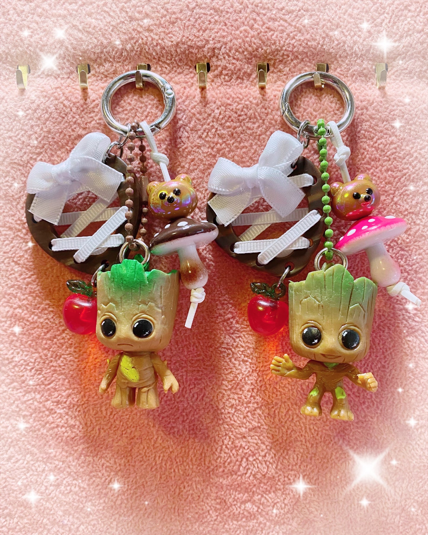 Tree Stump Keychain