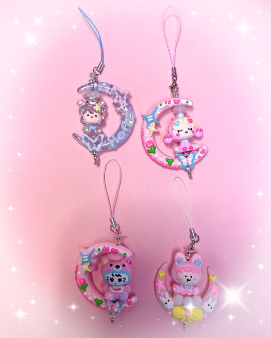 Mini Moon Keychain