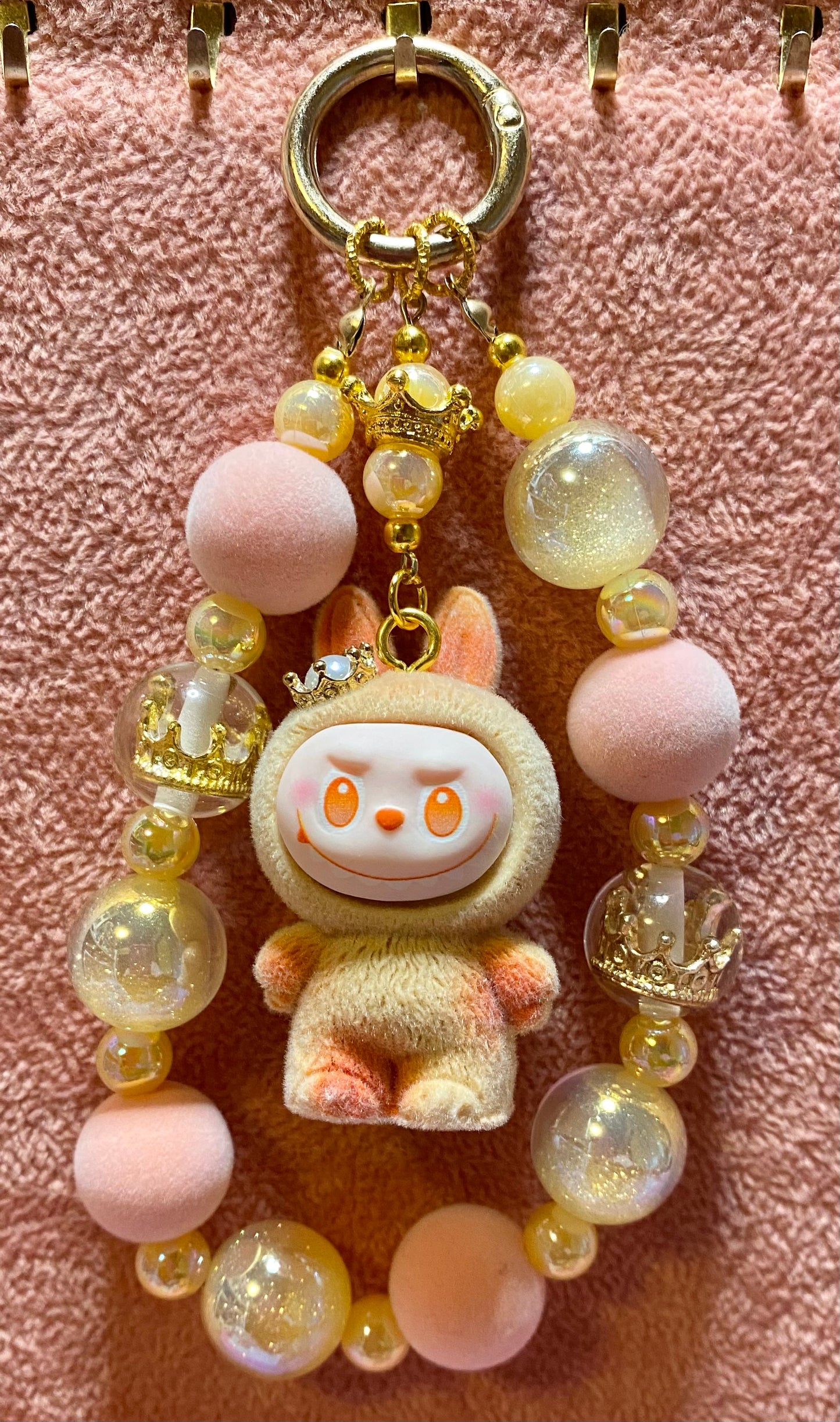 Crown Monster Keychain
