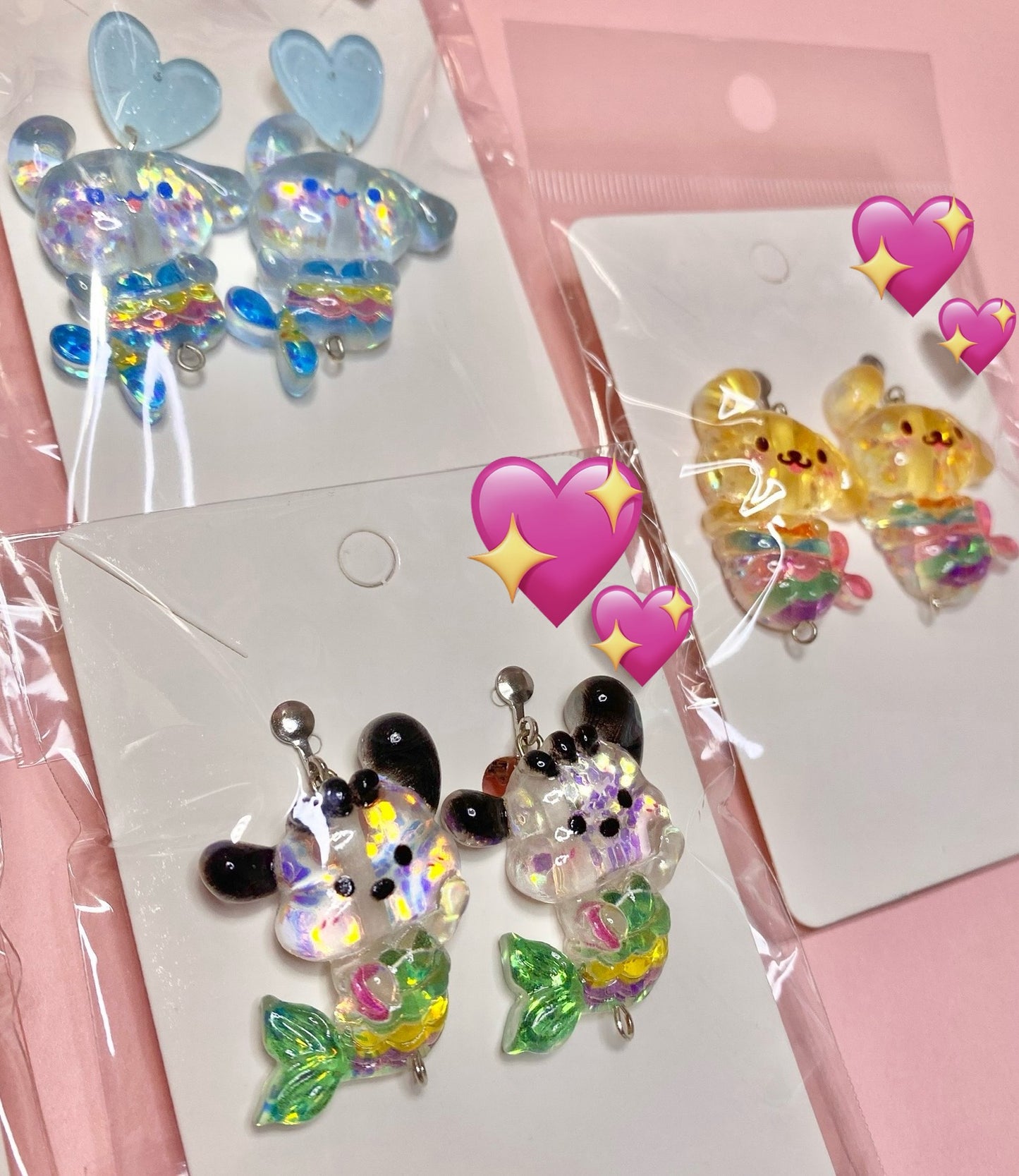 Mermaid Friends Earrings