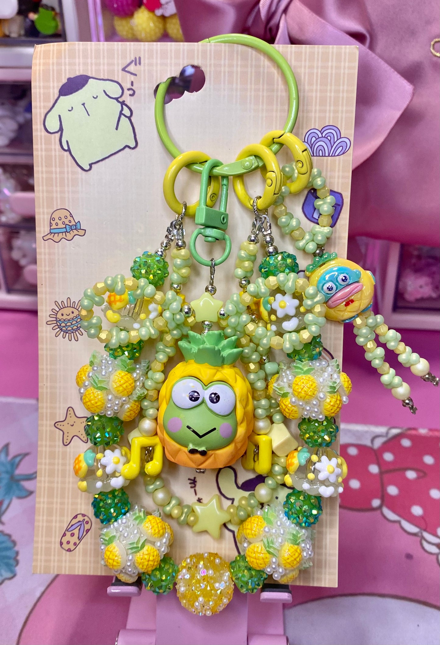 Pineapple Frog Bag Strap