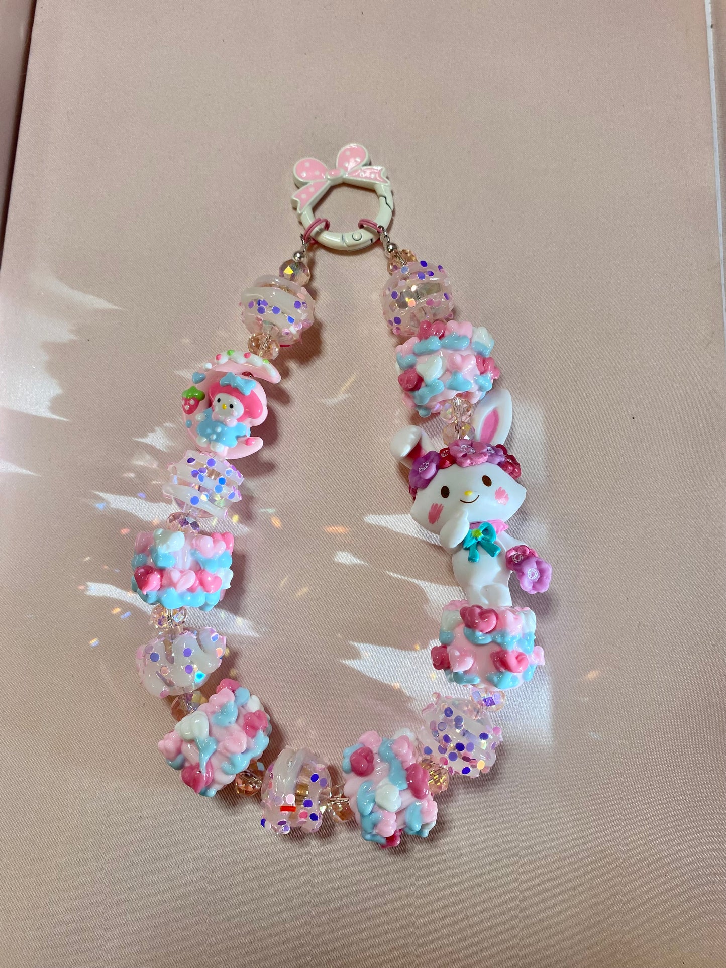 Flower Bunny Device Strap