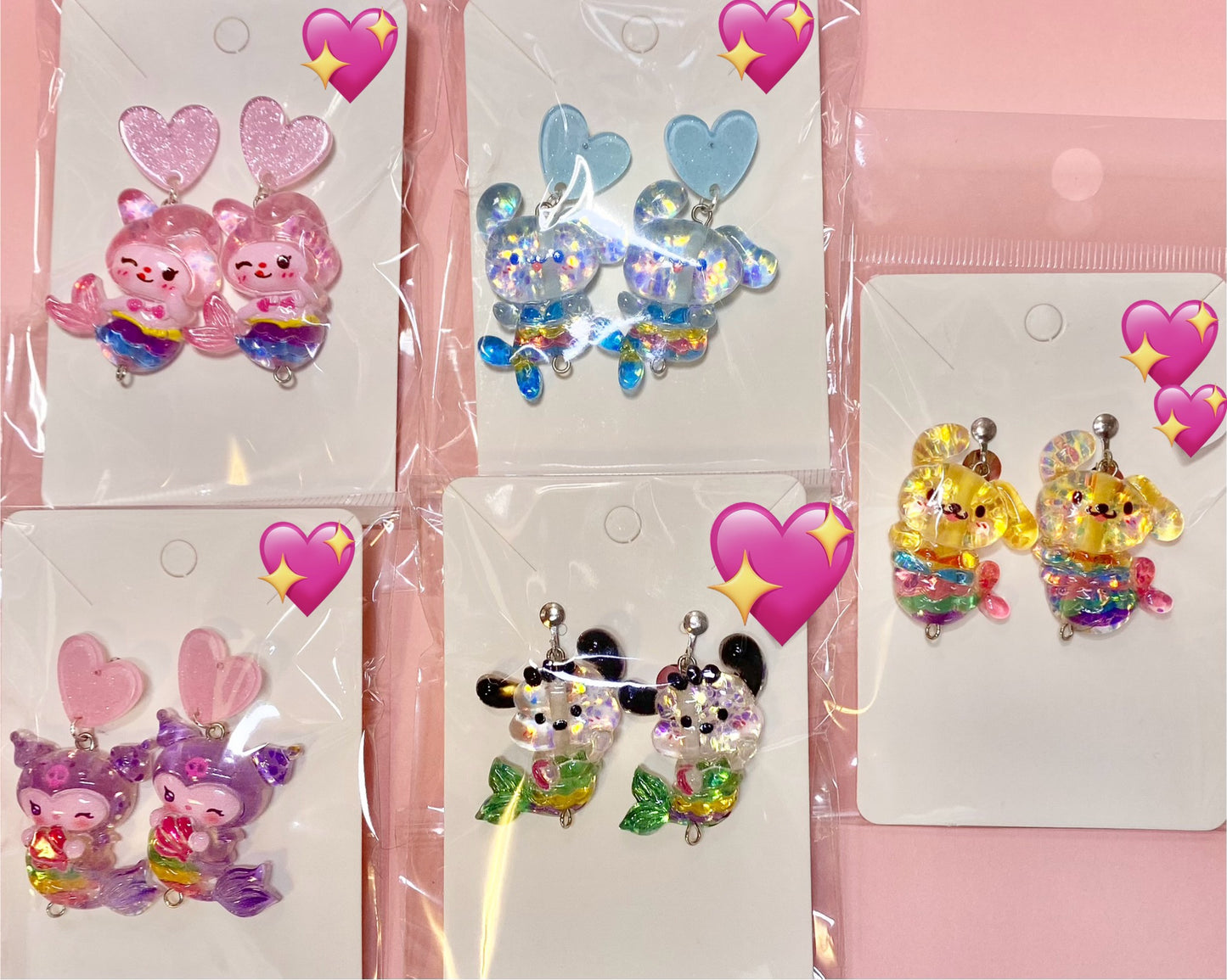 Mermaid Friends Earrings