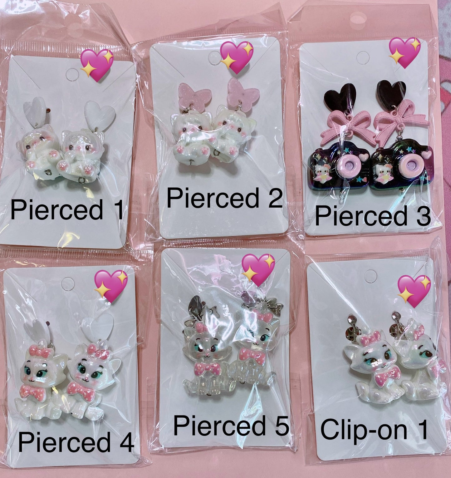 Kitty Earrings