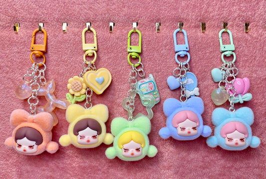 Bow Girl Keychain