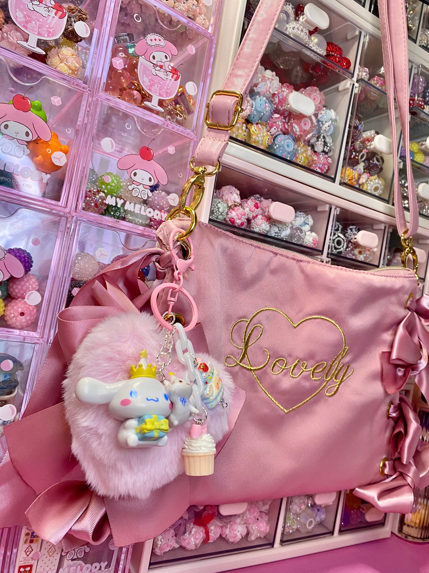 Puppy Party Keychain