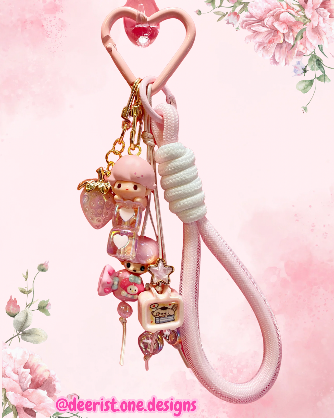 Fancy Dangle Keychain