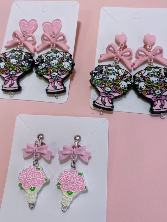 Flower Bouquet Earrings