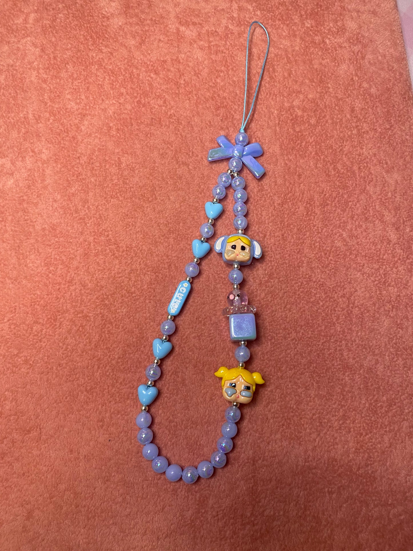 Crying Super Girl Device Strap