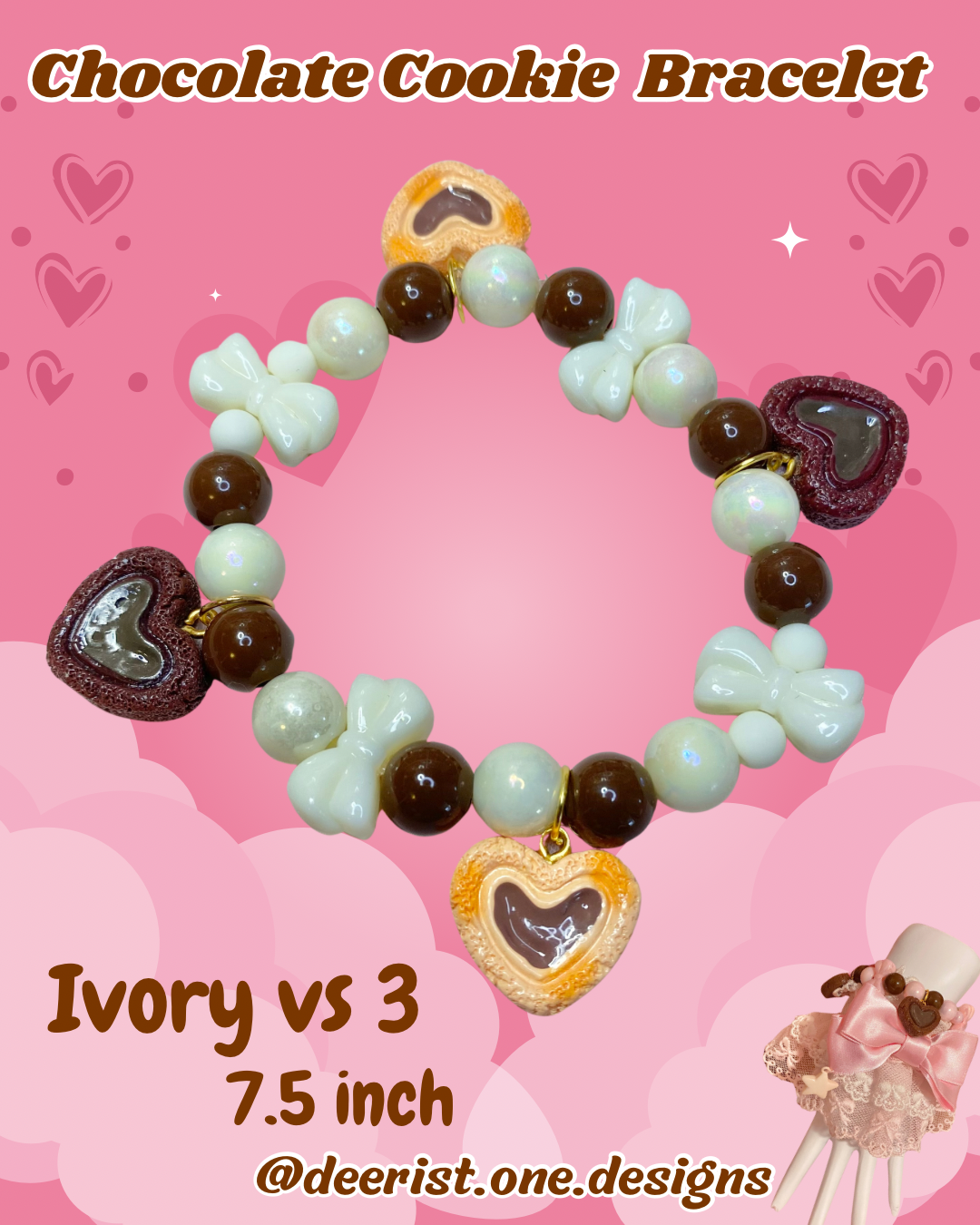 Chocolate Cookie Bracelet