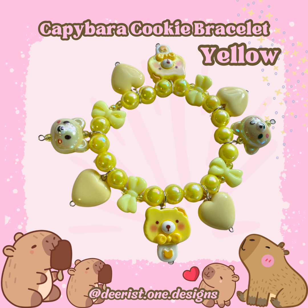 Capybara Cookie Bracelet