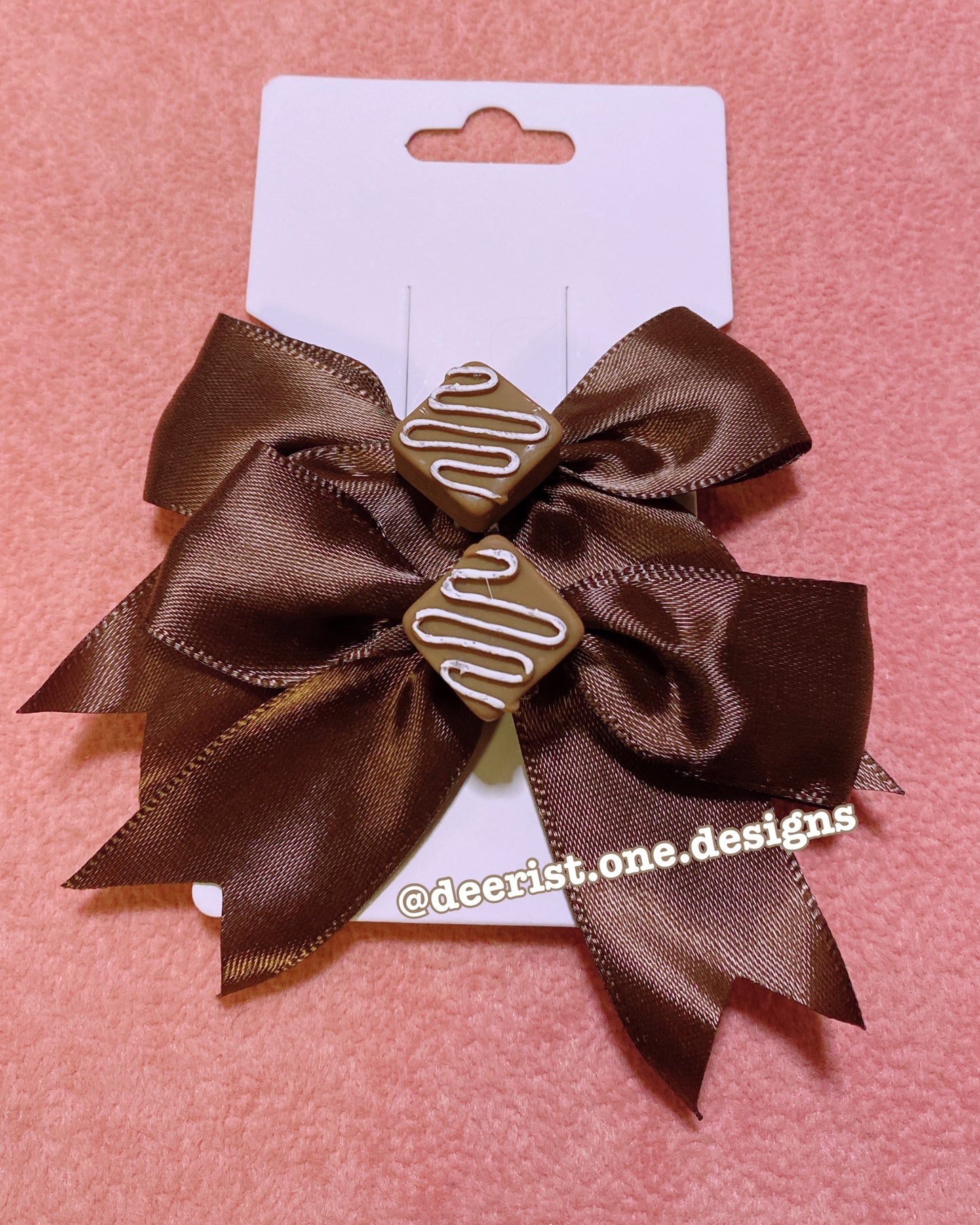 Sweet Chocolate Hair Ties