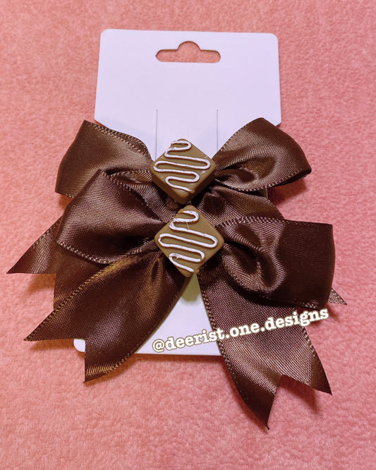 Sweet Chocolate Hair Ties