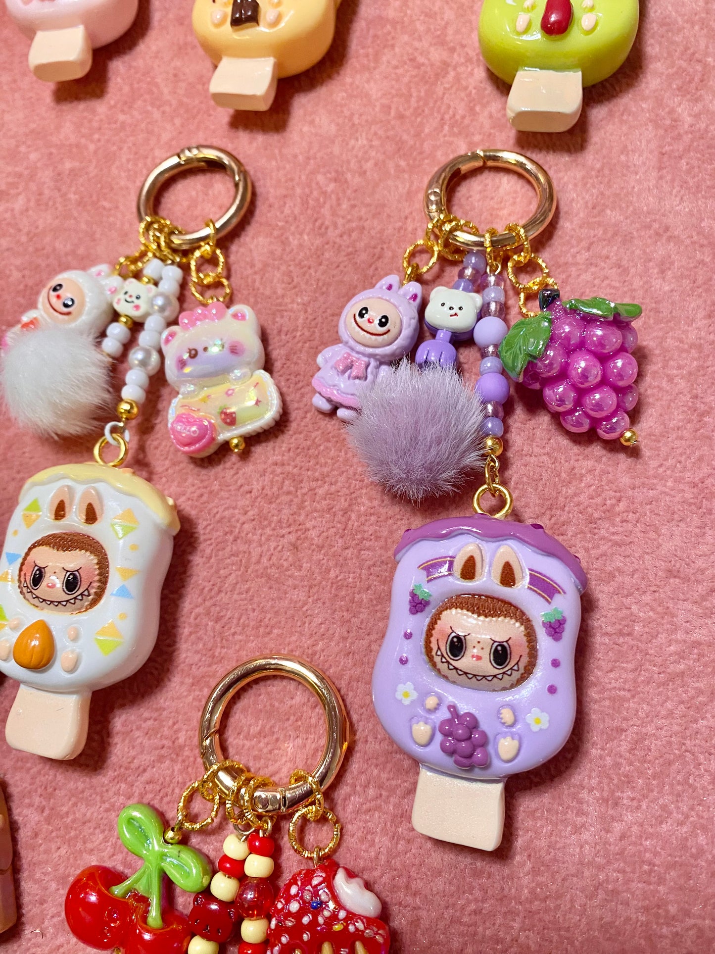 Ice Cream Monster Keychain
